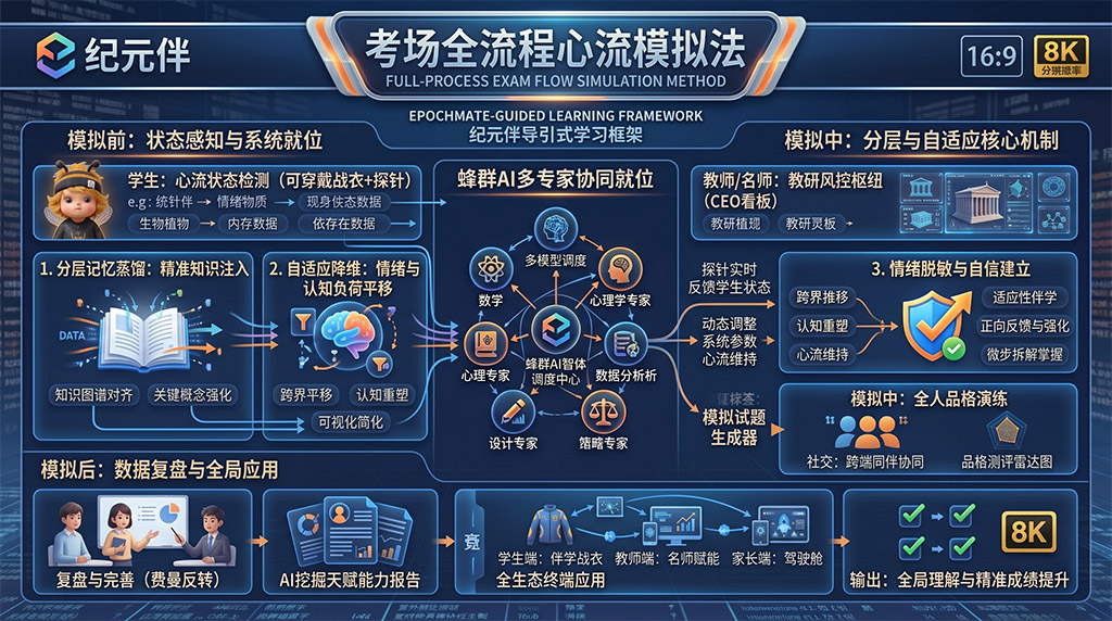 考场全流程心流模拟法