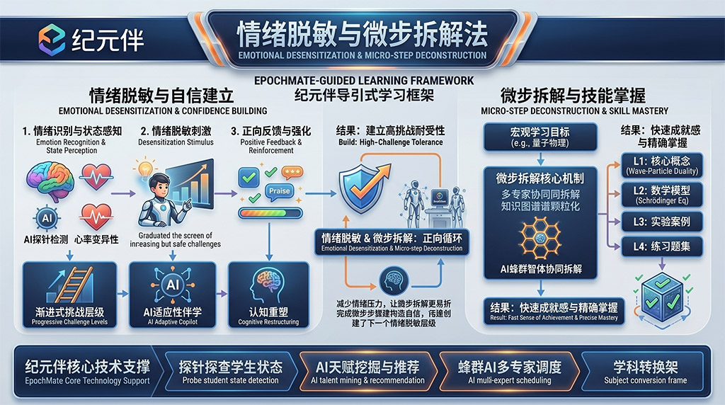 情绪脱敏与微步拆解法