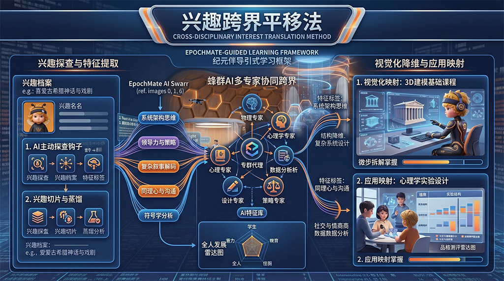 兴趣跨界平移法